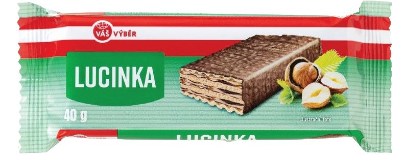 Trvanlivé potraviny - Váš Výběr Lucinka lískooříšková 40g