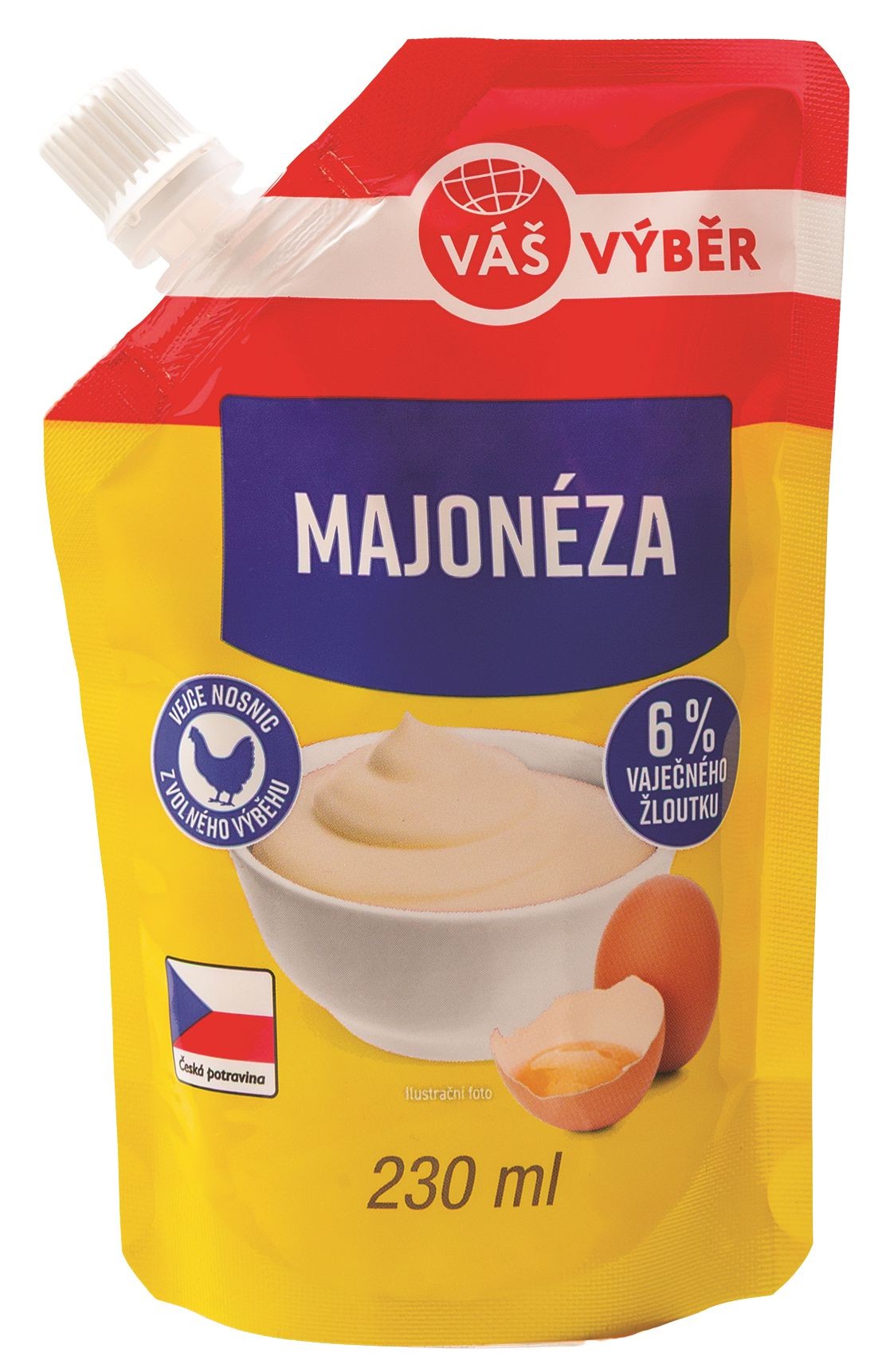 Mléčné a chlazené - Váš Výběr Majonéza 230ml