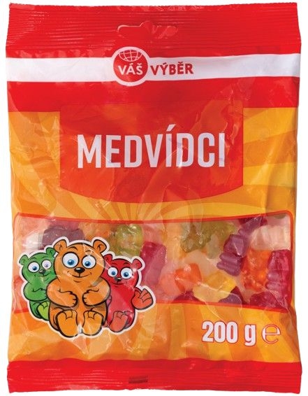 Trvanlivé potraviny - Váš Výběr Medvídci 200g
