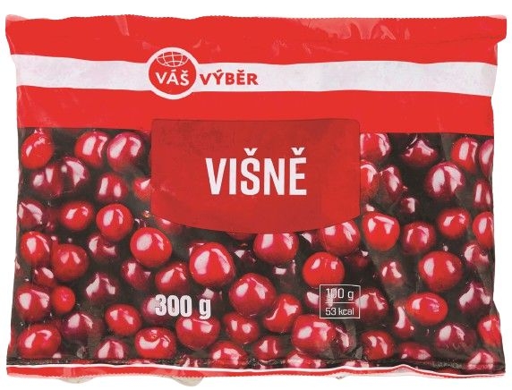 Mražené potraviny - Váš Výběr Mražené višně 300 g
