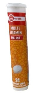 Péče o zdraví - Váš Výběr Multivitamin 24 eff. tbl. 72 g