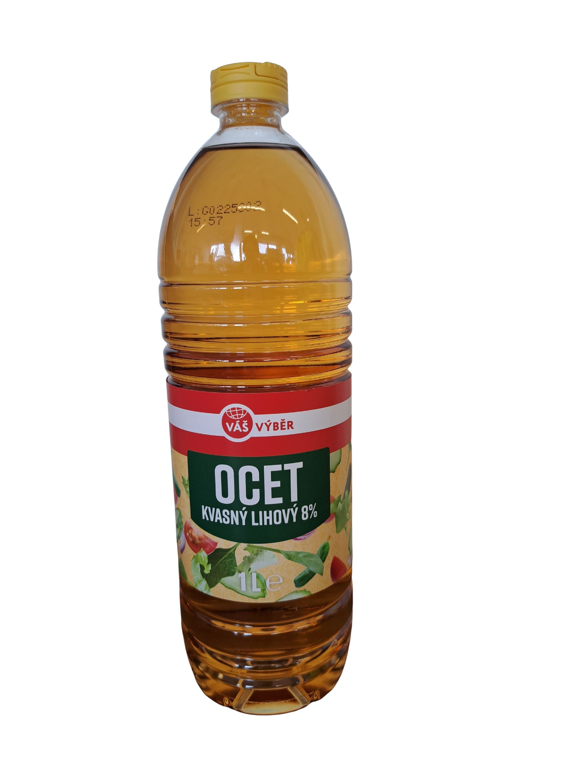 Trvanlivé potraviny - Váš Výběr Ocet kvasný lihový 8% 1l