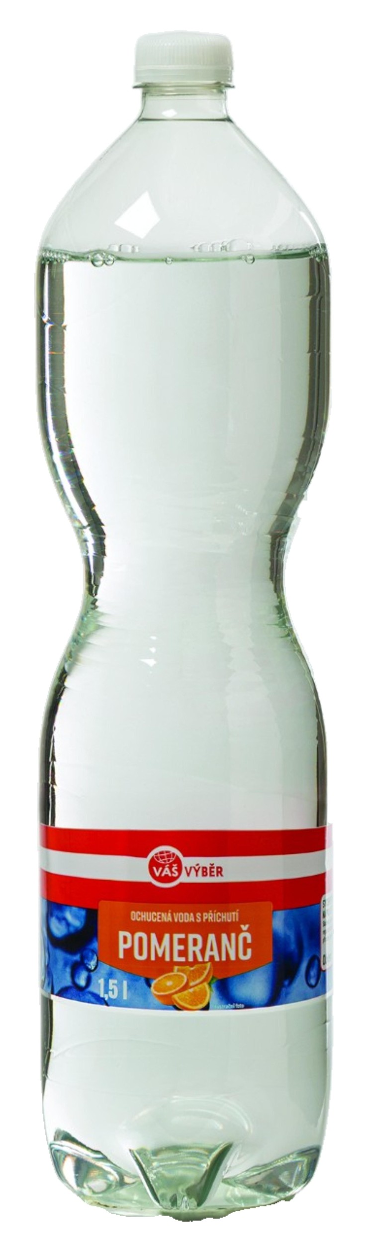 Nápoje - Váš Výběr Ochucená voda pomeranč 1,5l