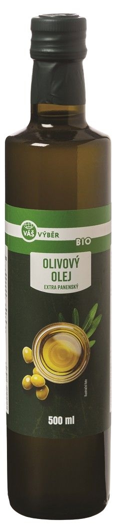 Trvanlivé potraviny - Váš Výběr Olivový olej BIO 500 ml