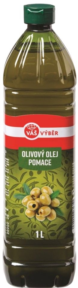 Trvanlivé potraviny - Váš Výběr Olivový olej z pokrutin 1 l
