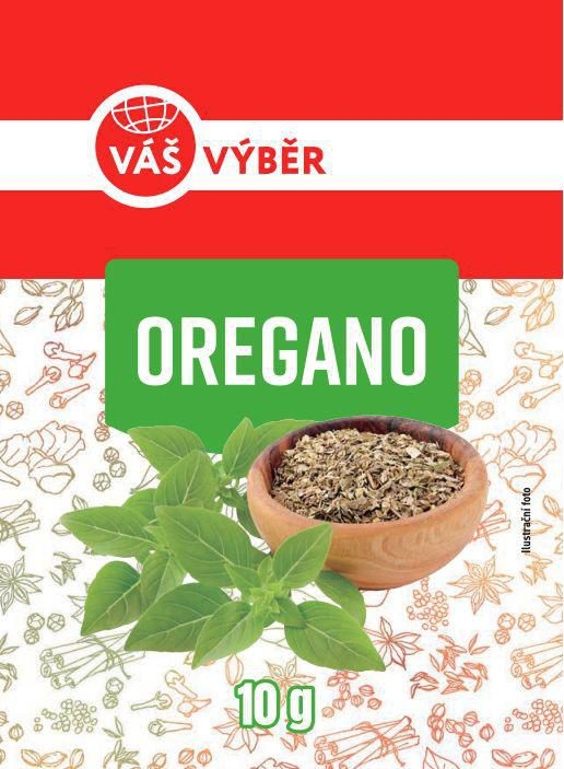 Trvanlivé potraviny - Váš Výběr Oregano  10g