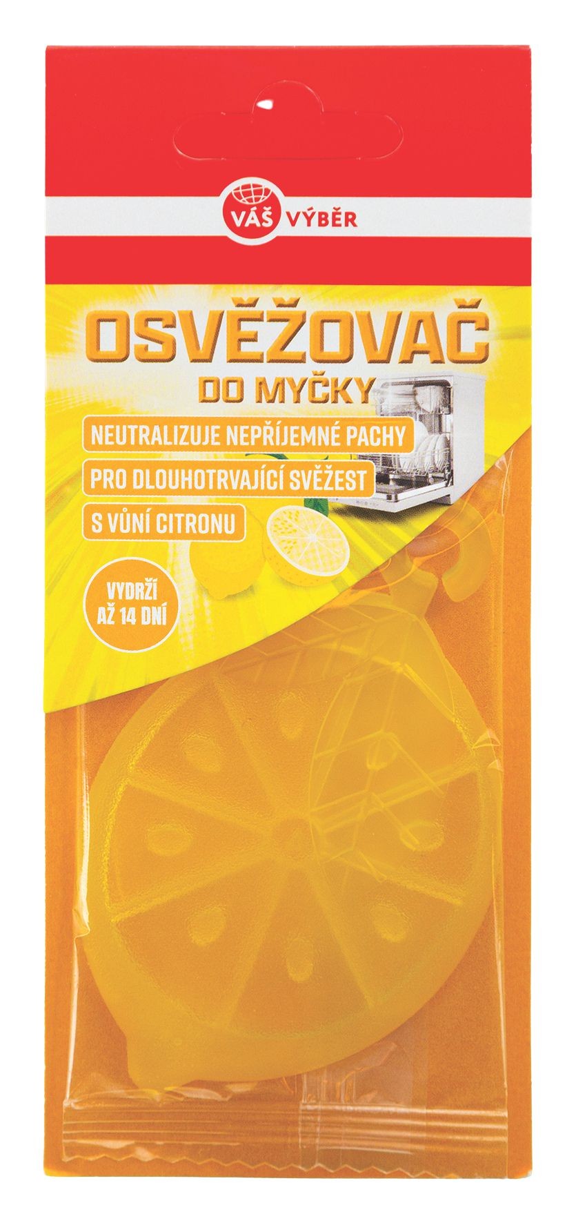 Drogerie a kosmetika - Váš Výběr osvěžovač do myčky - lemon 1ks