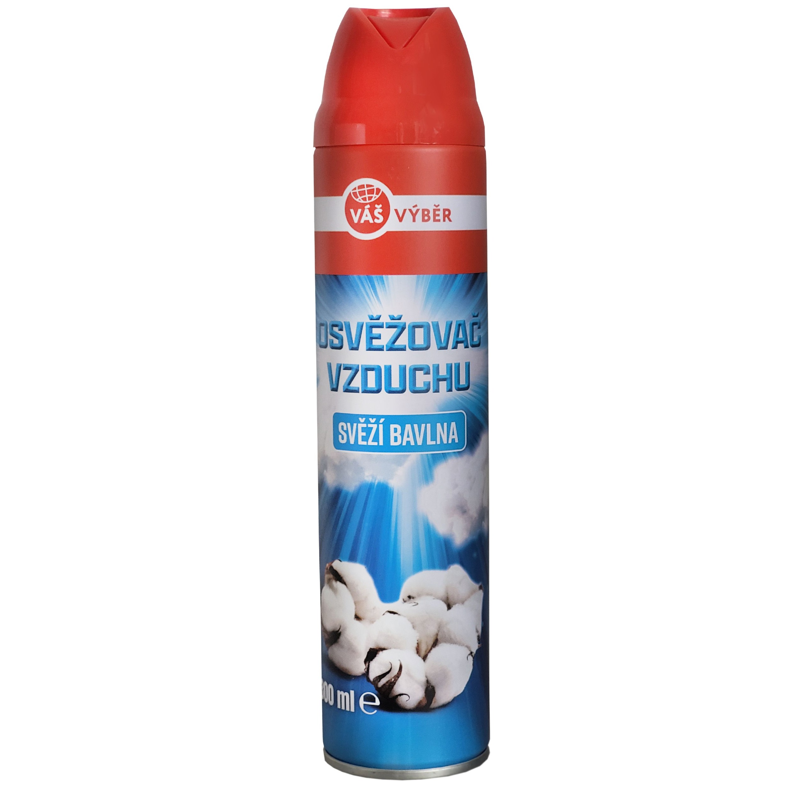 Drogerie a kosmetika - Váš Výběr osvěžovač vzduchu svěží bavlna 300 ml
