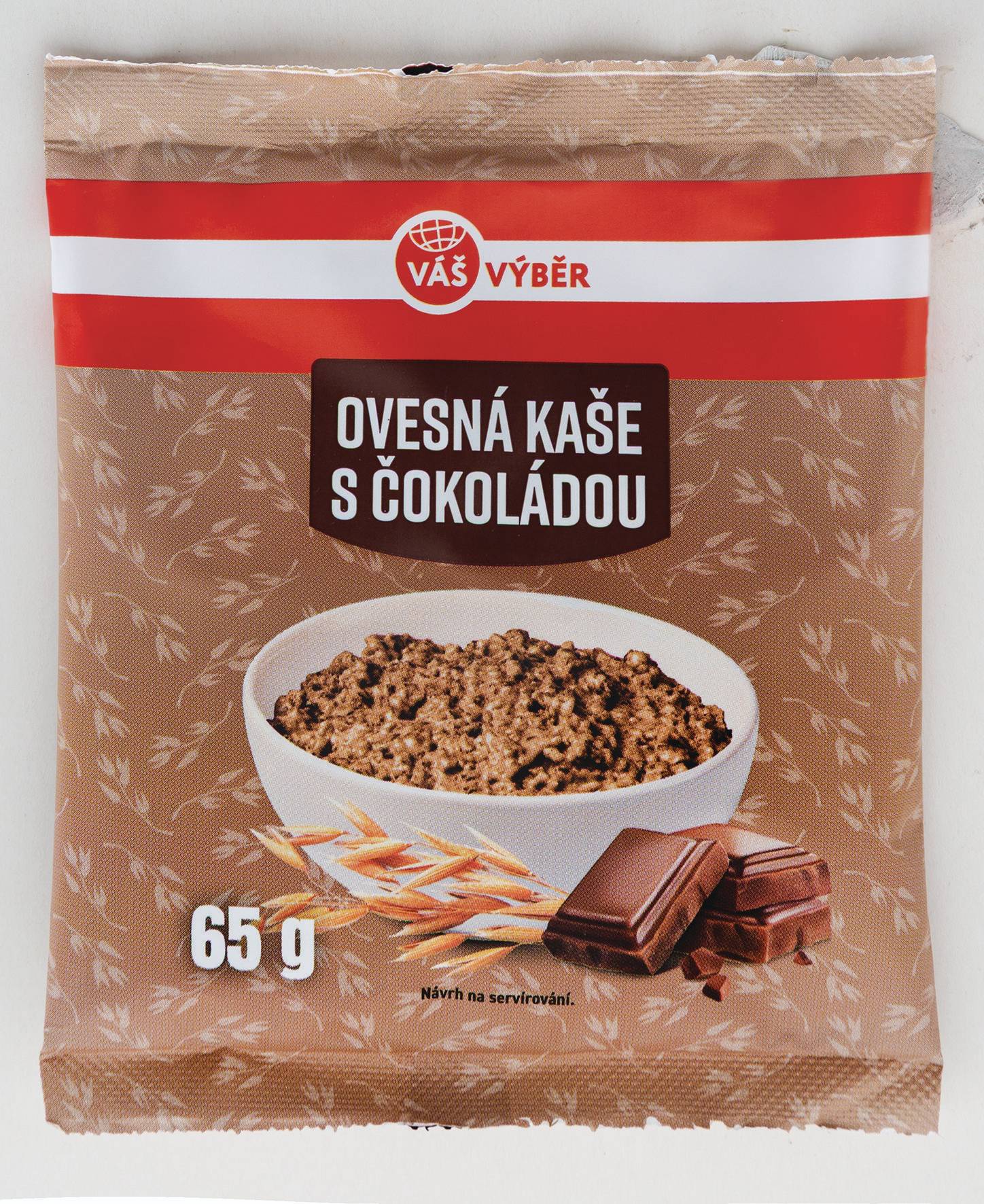 Váš Výběr Ovesná kaše s čokoládou 65g-0