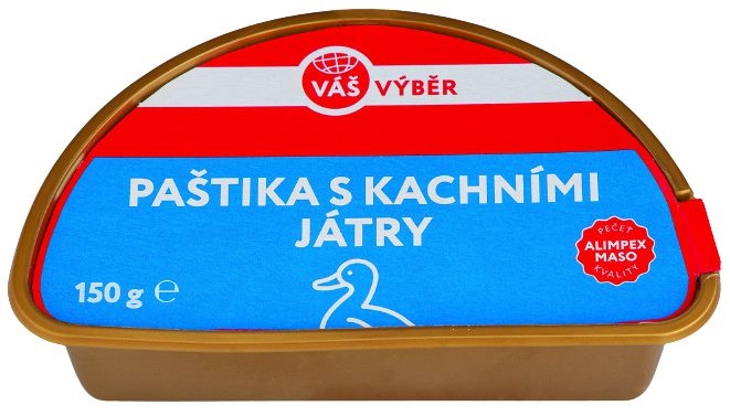 Uzeniny a lahůdky - Váš výběr Paštika s kachními játry 150g