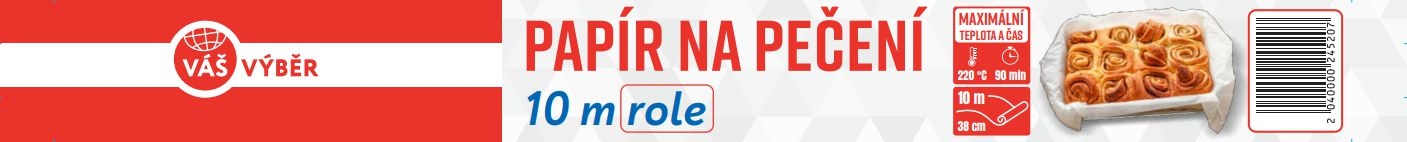Váš Výběr Pečicí papír 10m-0