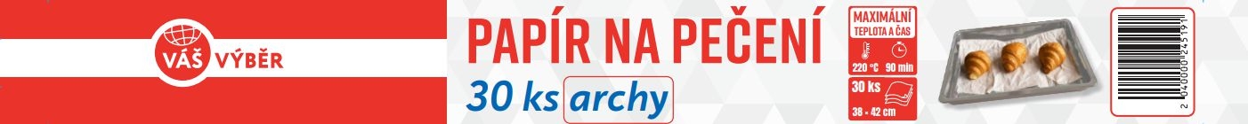 Váš Výběr Pečicí papír archy 30ks-0