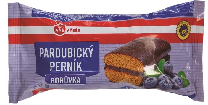 Trvanlivé potraviny - Váš Výběr Perník s borůvkovou náplní 60g