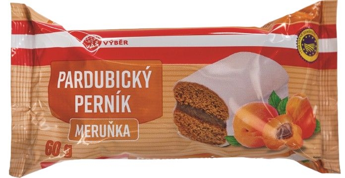 Trvanlivé potraviny - Váš Výběr Perník s meruňkovou náplní 60g