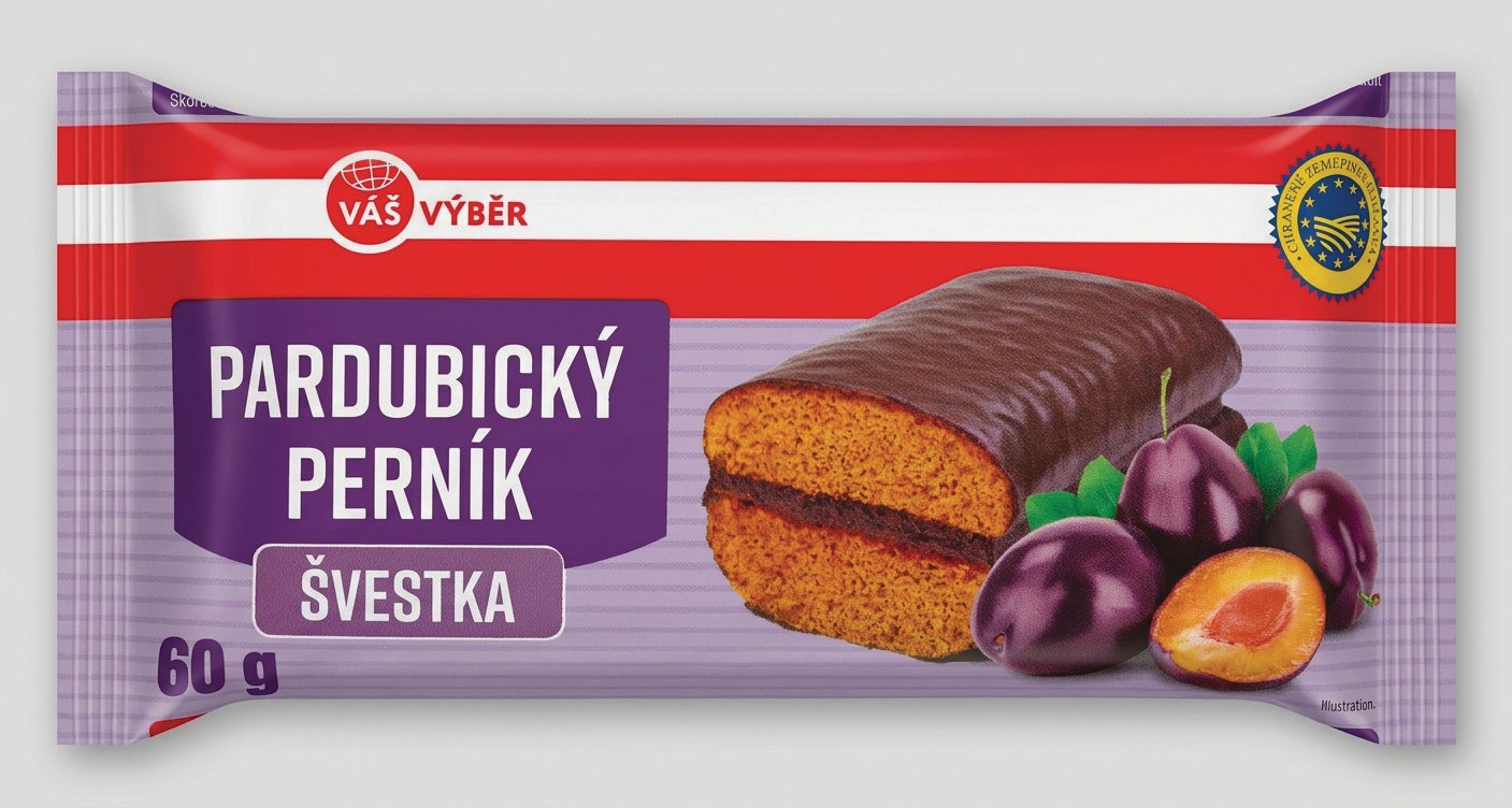 Váš Výběr Perník se švestkovou náplní 60g