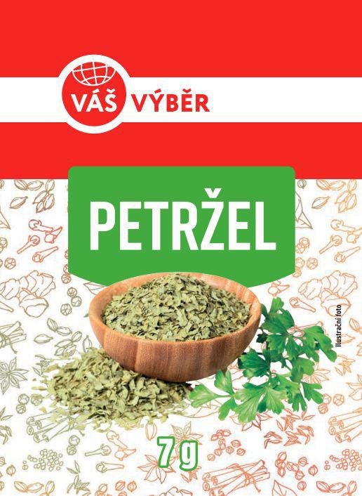 Trvanlivé potraviny - Váš Výběr Petržel  7g