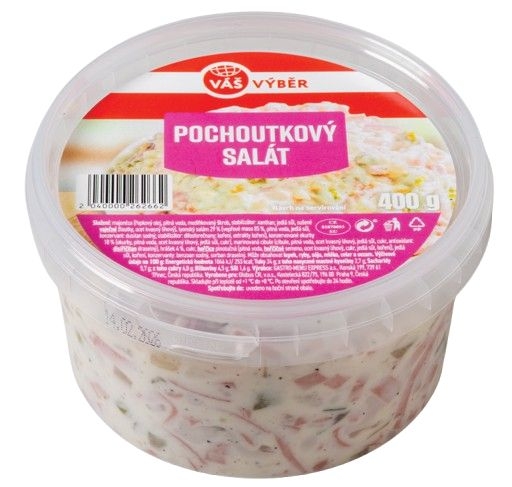 Uzeniny a lahůdky - Váš Výběr Pochoutkový salát 400g