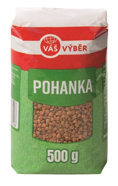Trvanlivé potraviny - Váš Výběr Pohanka 500 g