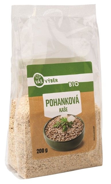 Trvanlivé potraviny - Váš Výběr Pohanková kaše BIO 200 g