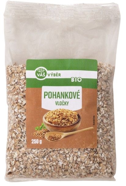 Trvanlivé potraviny - Váš Výběr Pohankové vločky BIO 250 g