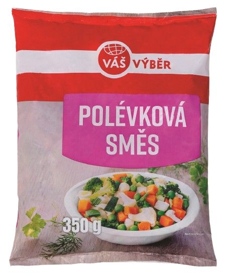 Mražené potraviny - Váš Výběr Polévková směs mražená 350g