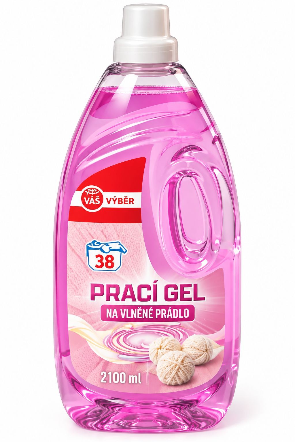 Drogerie a kosmetika - Váš Výběr Prací gel na vlněné prádlo 38 dávek