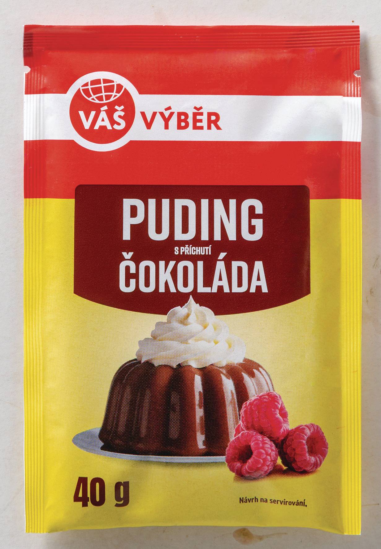 Váš Výběr Puding s příchutí čokolády 40g-0