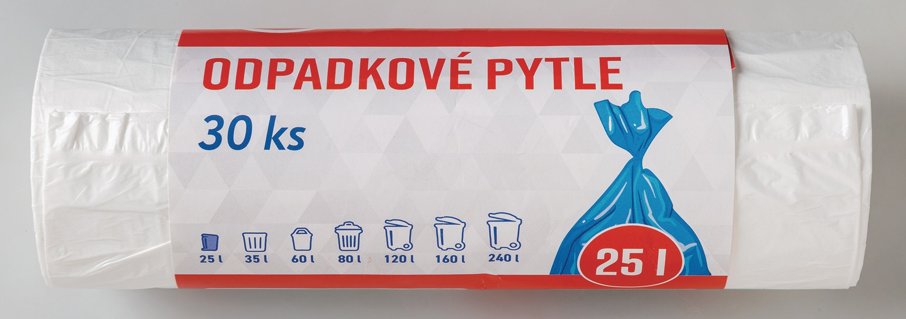 Váš Výběr Sáčky do odpadkových košů s uchy bílé 25l x 30ks-0