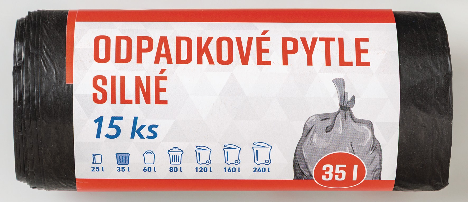 Váš Výběr Sáčky do odpadkových košů silné černé 35l x 15ks-0