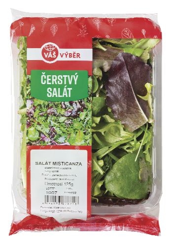 Ovoce a zelenina - Váš Výběr Salát Misticanza 125g