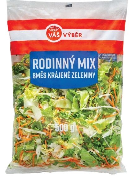 Ovoce a zelenina - Váš Výběr Salát Rodinný mix 500g
