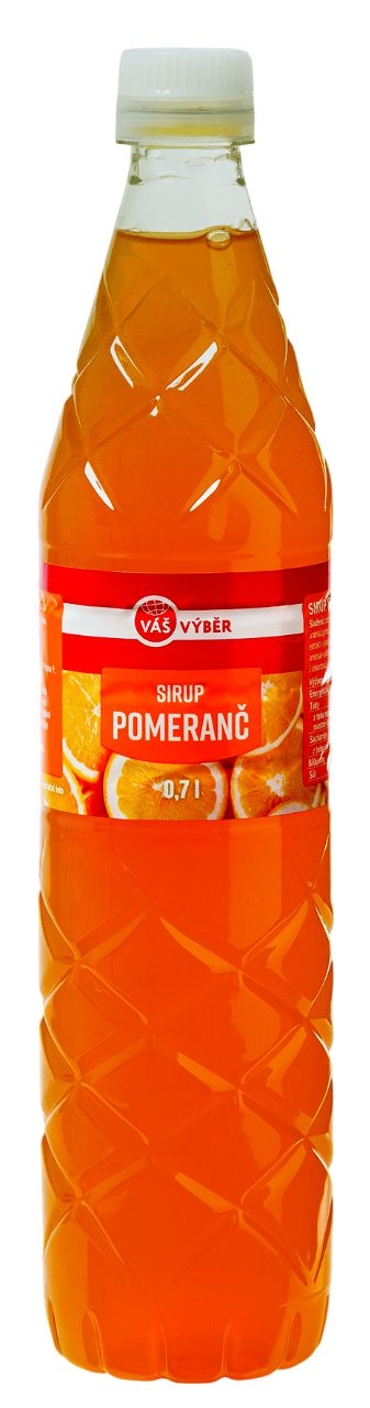 Nápoje - Váš Výběr Sirup s pomerančovou příchutí