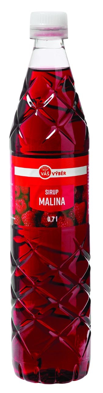 Nápoje - Váš Výběr Sirup s příchutí maliny