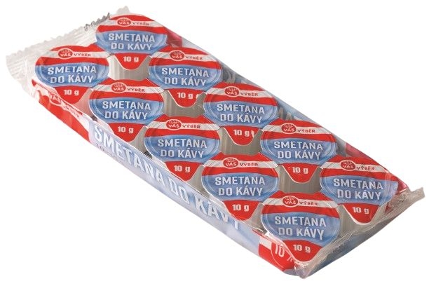 Mléčné a chlazené - Váš Výběr Smetana do kávy 10x10g