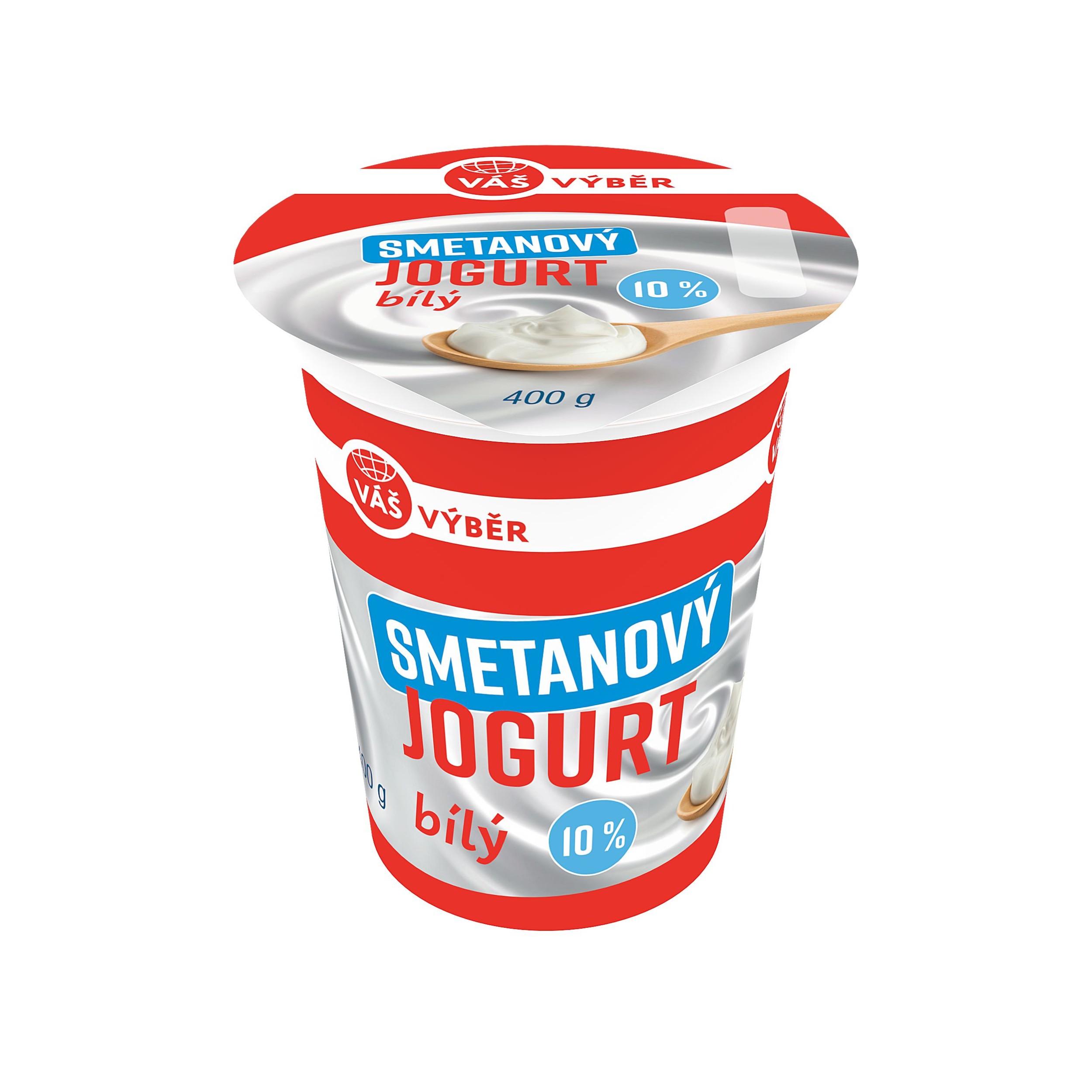 Mléčné a chlazené - Váš Výběr Smetanový jogurt bílý 400g