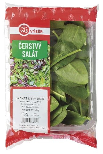 TOP produkty - Váš Výběr Špenát listy Baby 125g