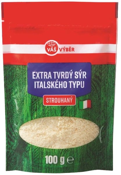 Mléčné a chlazené - Váš výběr strouhaný sýr 100g