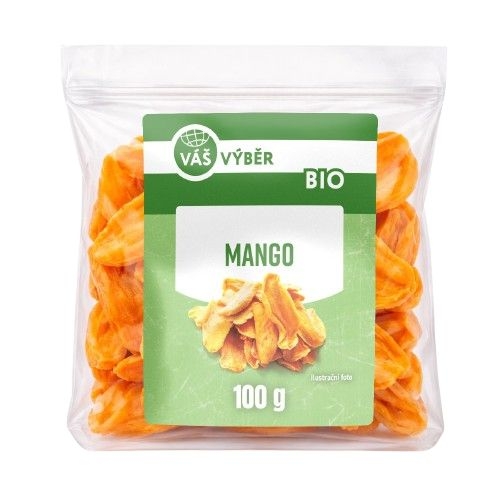 Trvanlivé potraviny - Váš Výběr Sušené mango kousky BIO 100 g