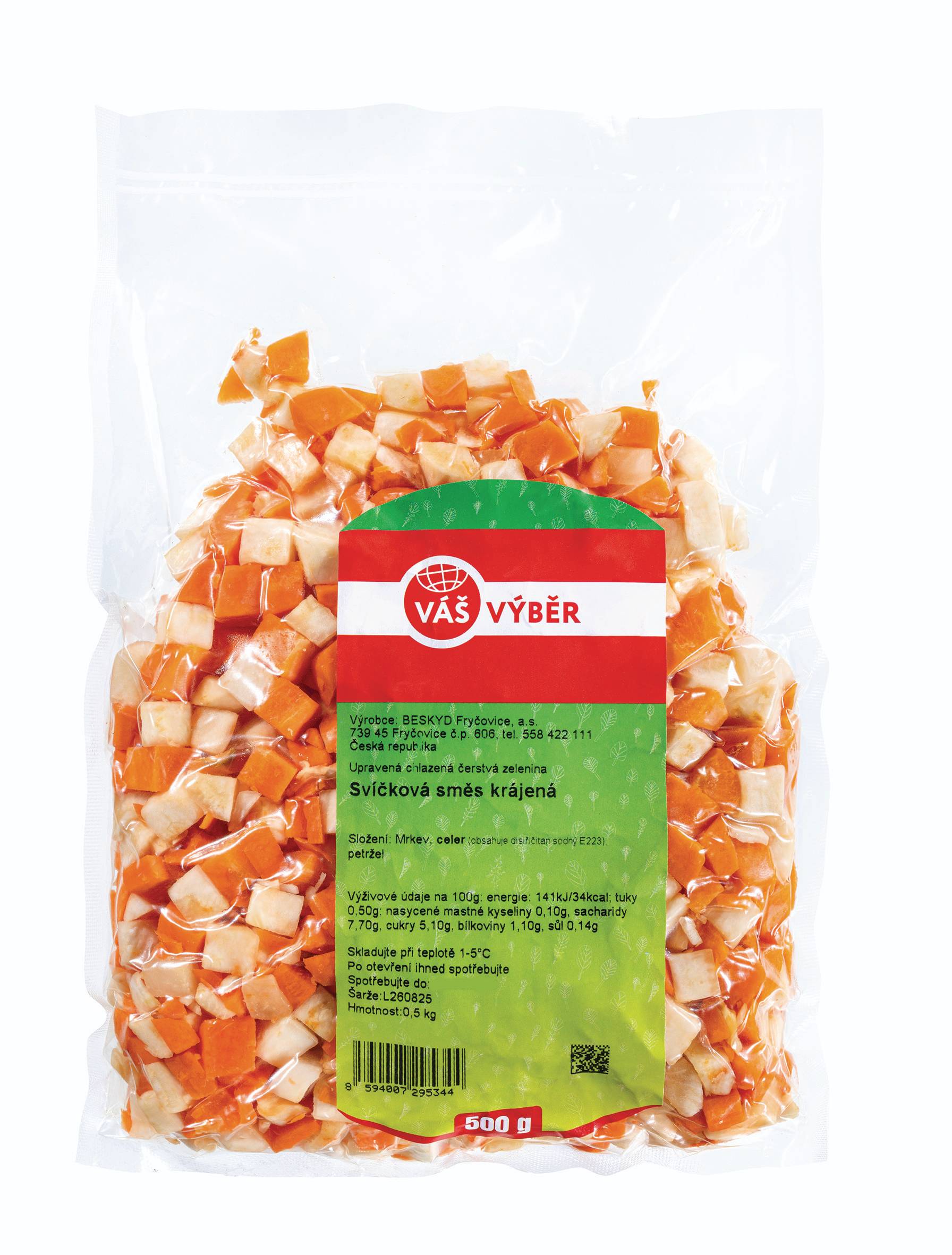 Ovoce a zelenina - Váš Výběr Svíčková směs 500g