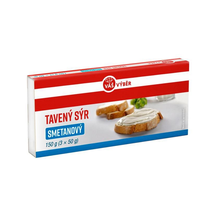 Mléčné a chlazené - Váš Výběr Tavený sýr smetanový 150 g