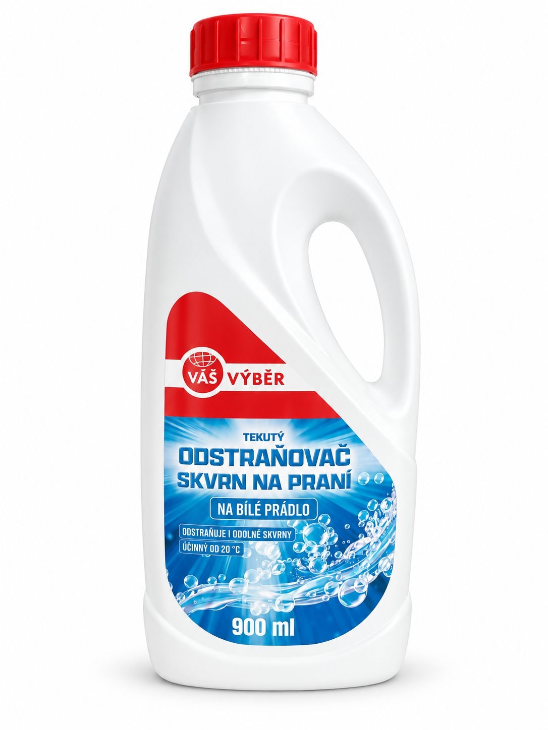 Drogerie a kosmetika - Váš Výběr Tekutý odstraňovač skvrn na bílé prádlo 900ml