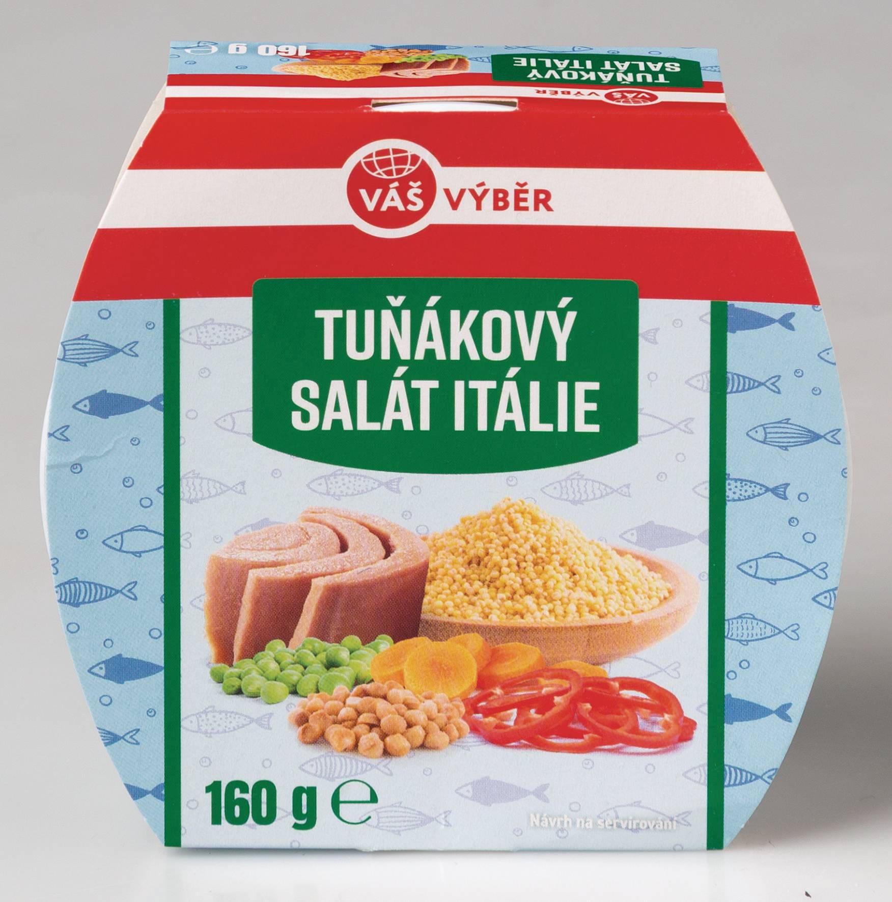Váš Výběr Tuňákový salát Itálie 160g-0