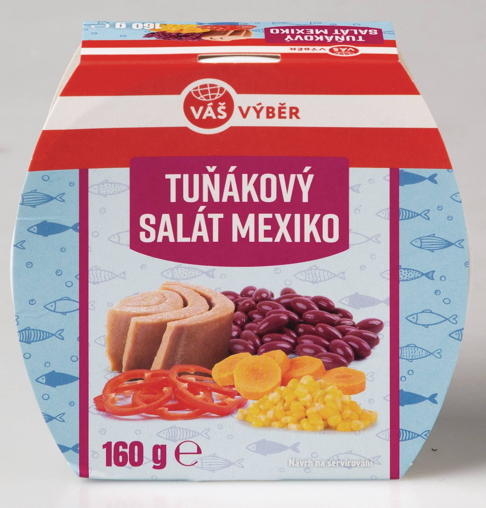 Váš Výběr Tuňákový salát Mexiko 160g-0