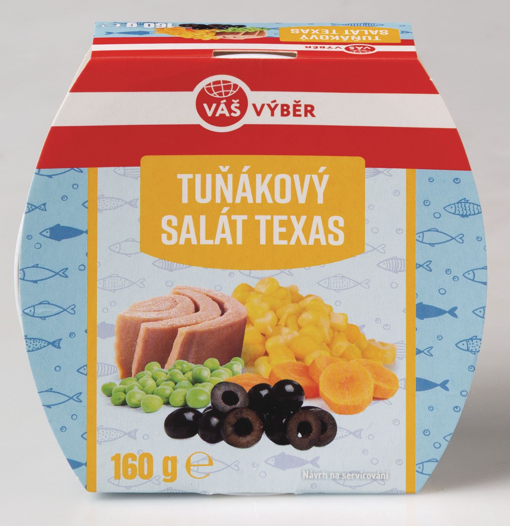 Váš Výběr Tuňákový salát Texas 160g-0