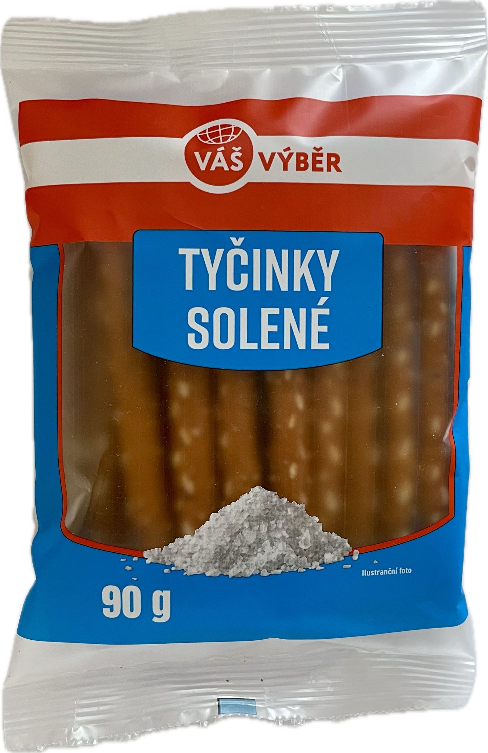 Trvanlivé potraviny - Váš Výběr Tyčinky solené 90g