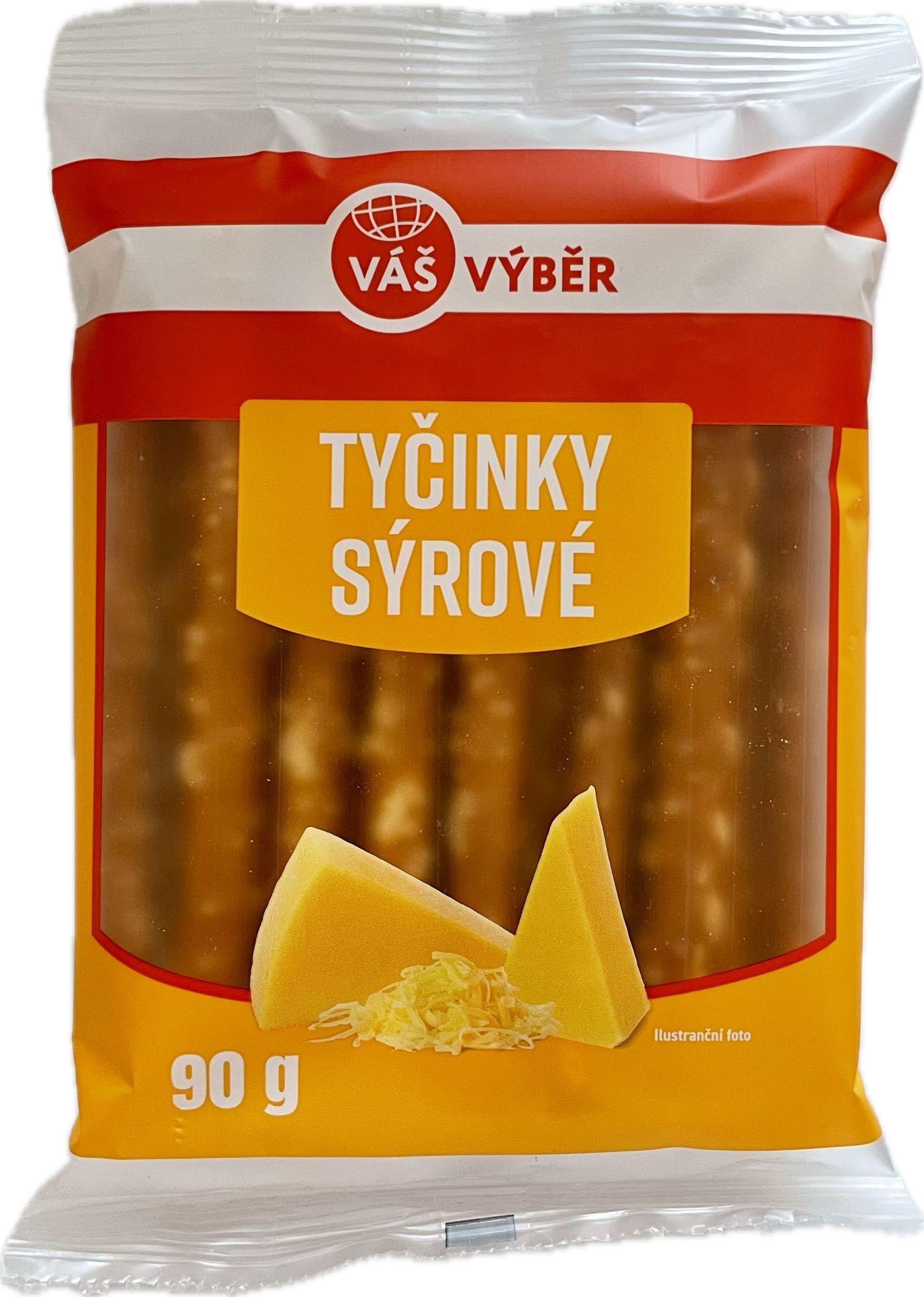 Trvanlivé potraviny - Váš Výběr Tyčinky sýrové 90g