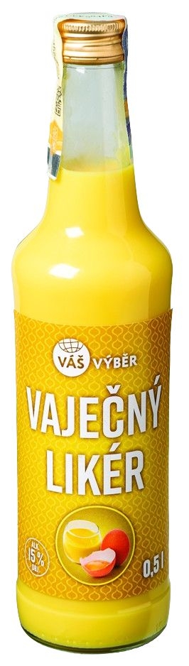 Nápoje - Váš Výběr Vaječný likér 15% 0,5l