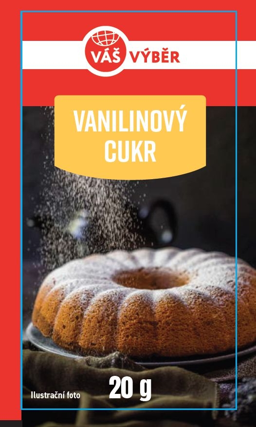 Trvanlivé potraviny - Váš Výběr Vanilinový cukr 20g