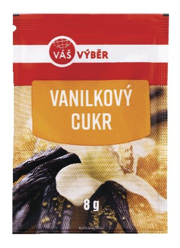 Trvanlivé potraviny - Váš Výběr Vanilkový cukr 8g