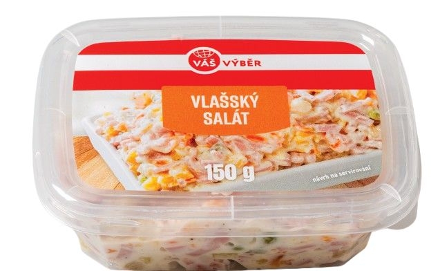 Uzeniny a lahůdky - Váš Výběr Vlašský salát 150g